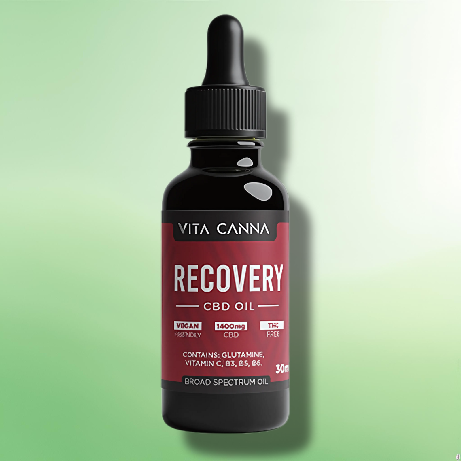 CBD Oil by Vita Canna - 700mg to 2800mg - Broad Spectrum C8 MCT Oil - 30ml