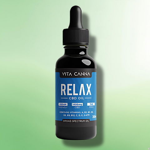 CBD Oil by Vita Canna - 700mg to 2800mg - Broad Spectrum C8 MCT Oil - 30ml