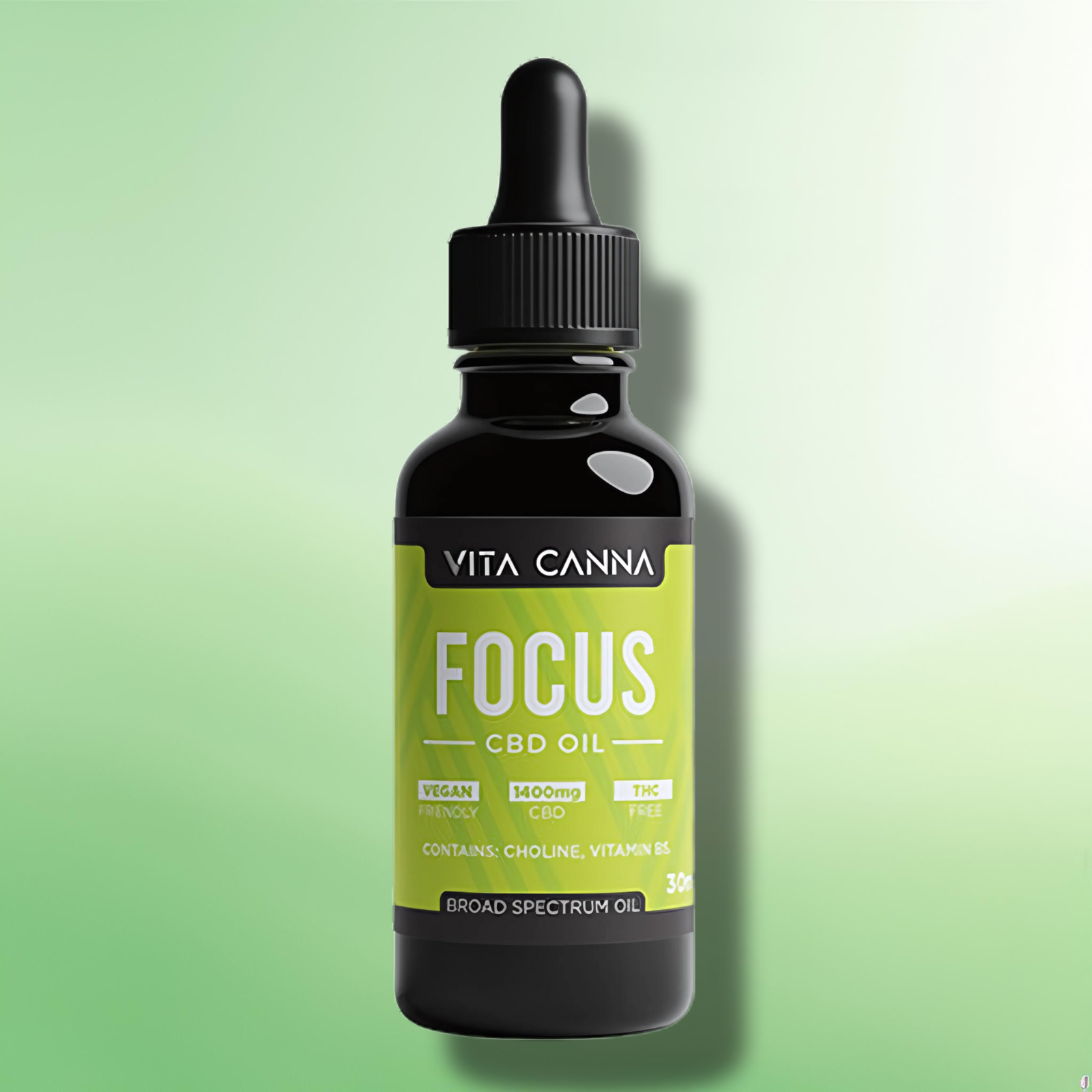 CBD Oil by Vita Canna - 700mg to 2800mg - Broad Spectrum C8 MCT Oil - 30ml