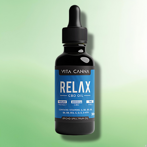 CBD Oil by Vita Canna - 700mg to 2800mg - Broad Spectrum C8 MCT Oil - 30ml