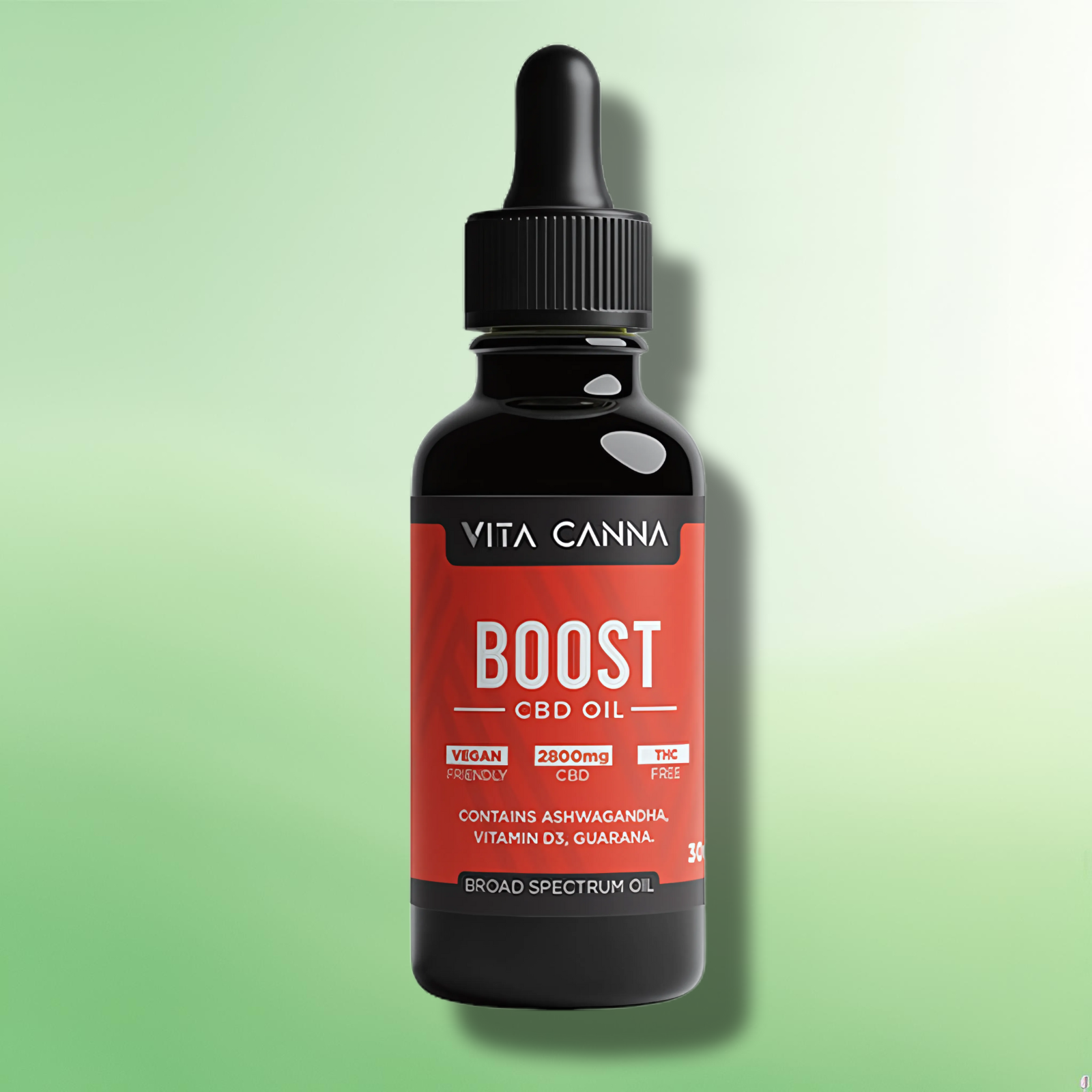 CBD Oil by Vita Canna - 700mg to 2800mg - Broad Spectrum C8 MCT Oil - 30ml
