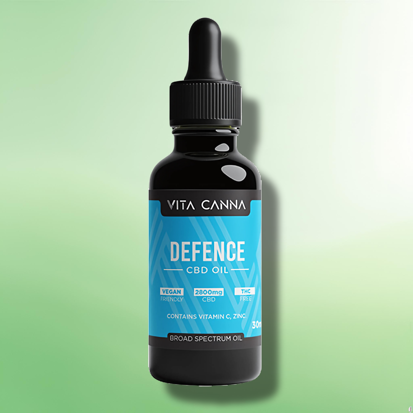 CBD Oil by Vita Canna - 700mg to 2800mg - Broad Spectrum C8 MCT Oil - 30ml