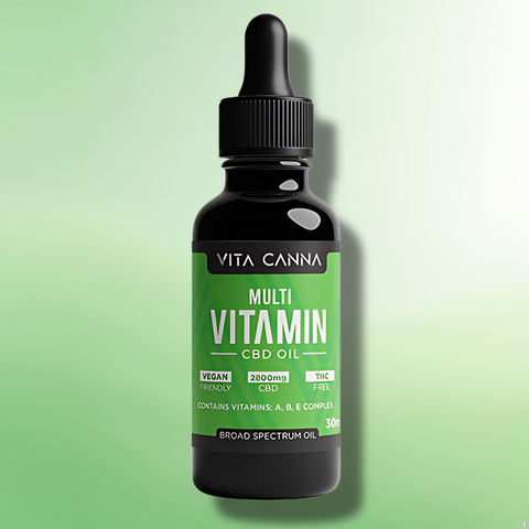 CBD Oil by Vita Canna - 700mg to 2800mg - Broad Spectrum C8 MCT Oil - 30ml