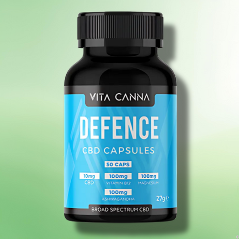 Broad Spectrum CBD Capsules by Vita Canna | Vegan | 500mg-1000mg | 50 caps