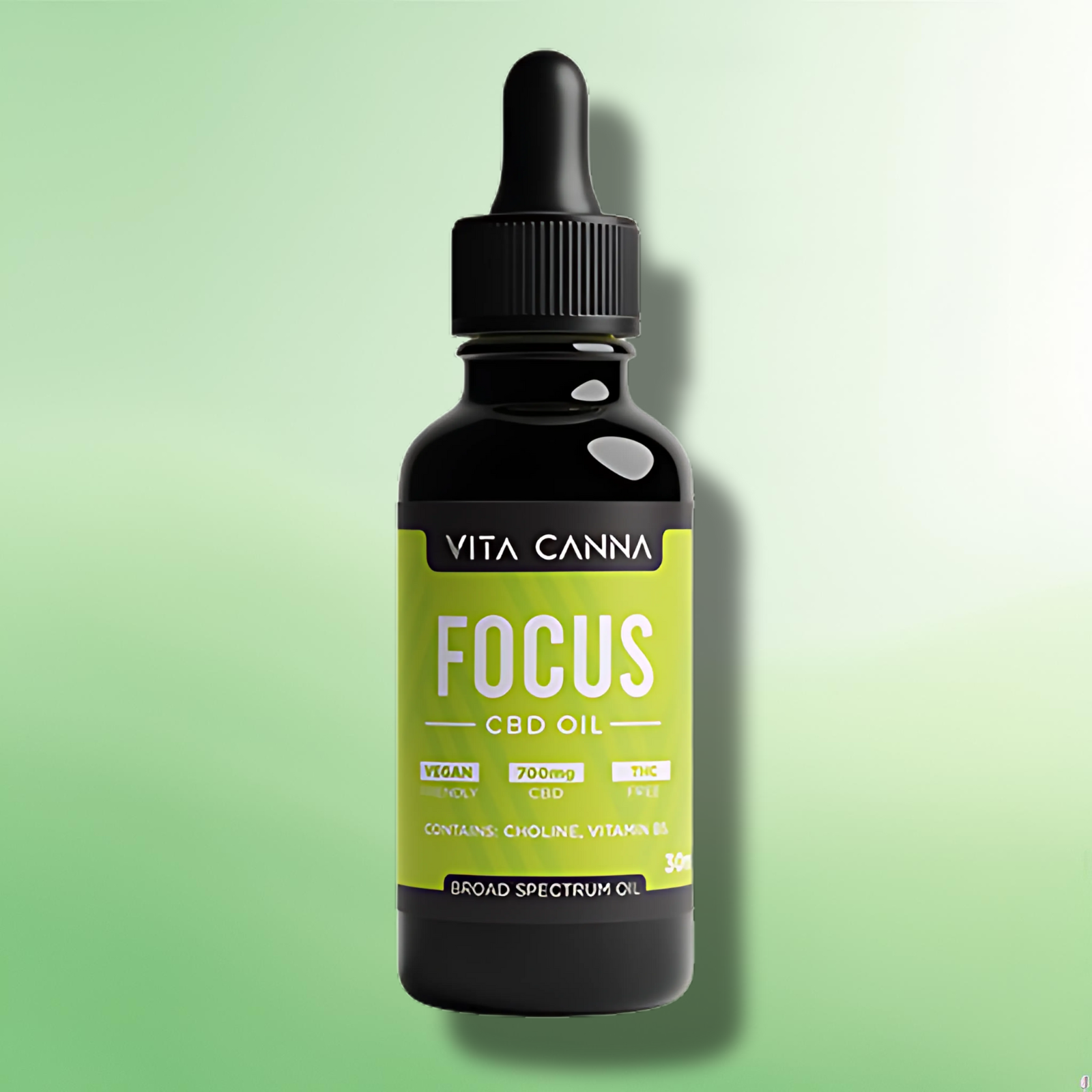 CBD Oil by Vita Canna - 700mg to 2800mg - Broad Spectrum C8 MCT Oil - 30ml