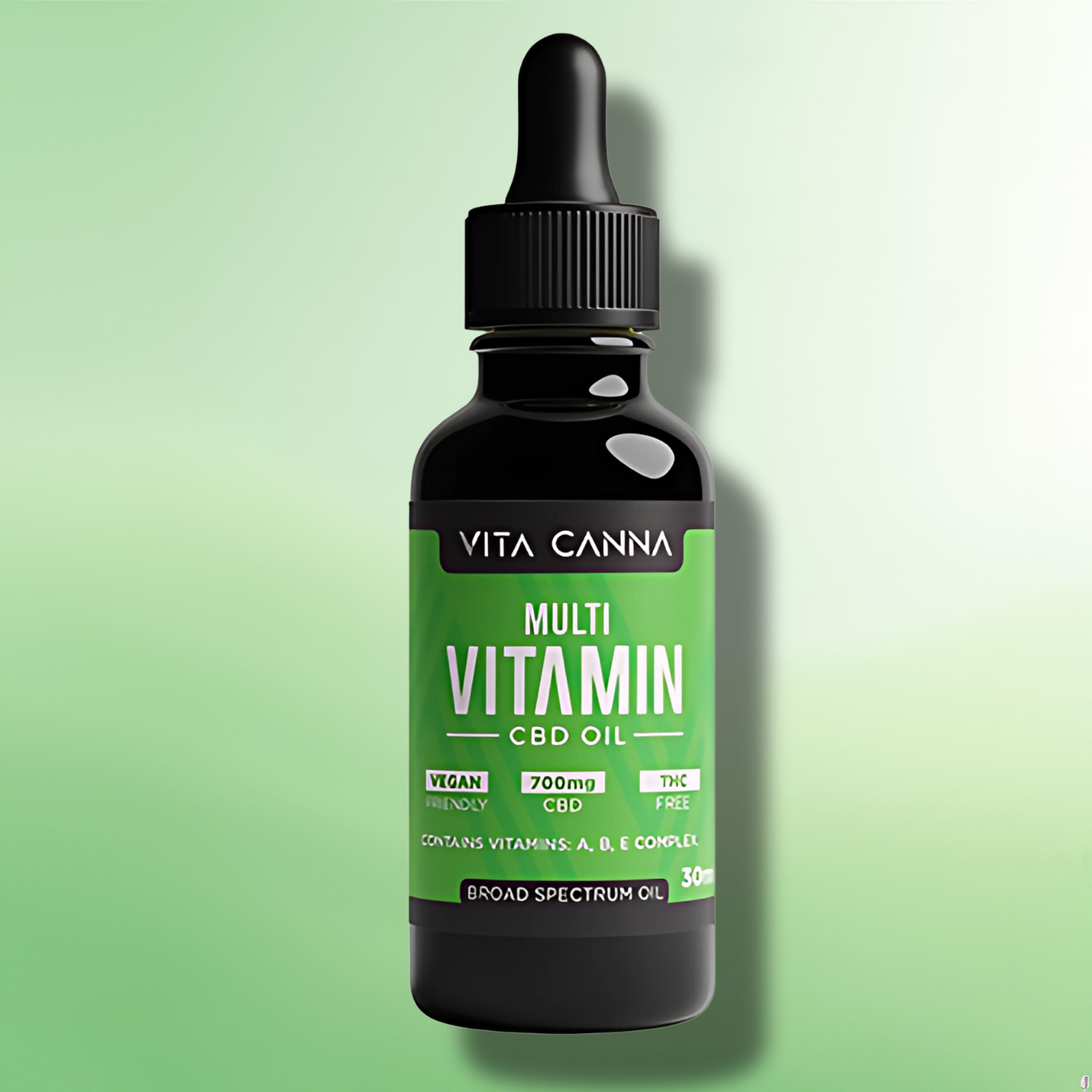 CBD Oil by Vita Canna - 700mg to 2800mg - Broad Spectrum C8 MCT Oil - 30ml