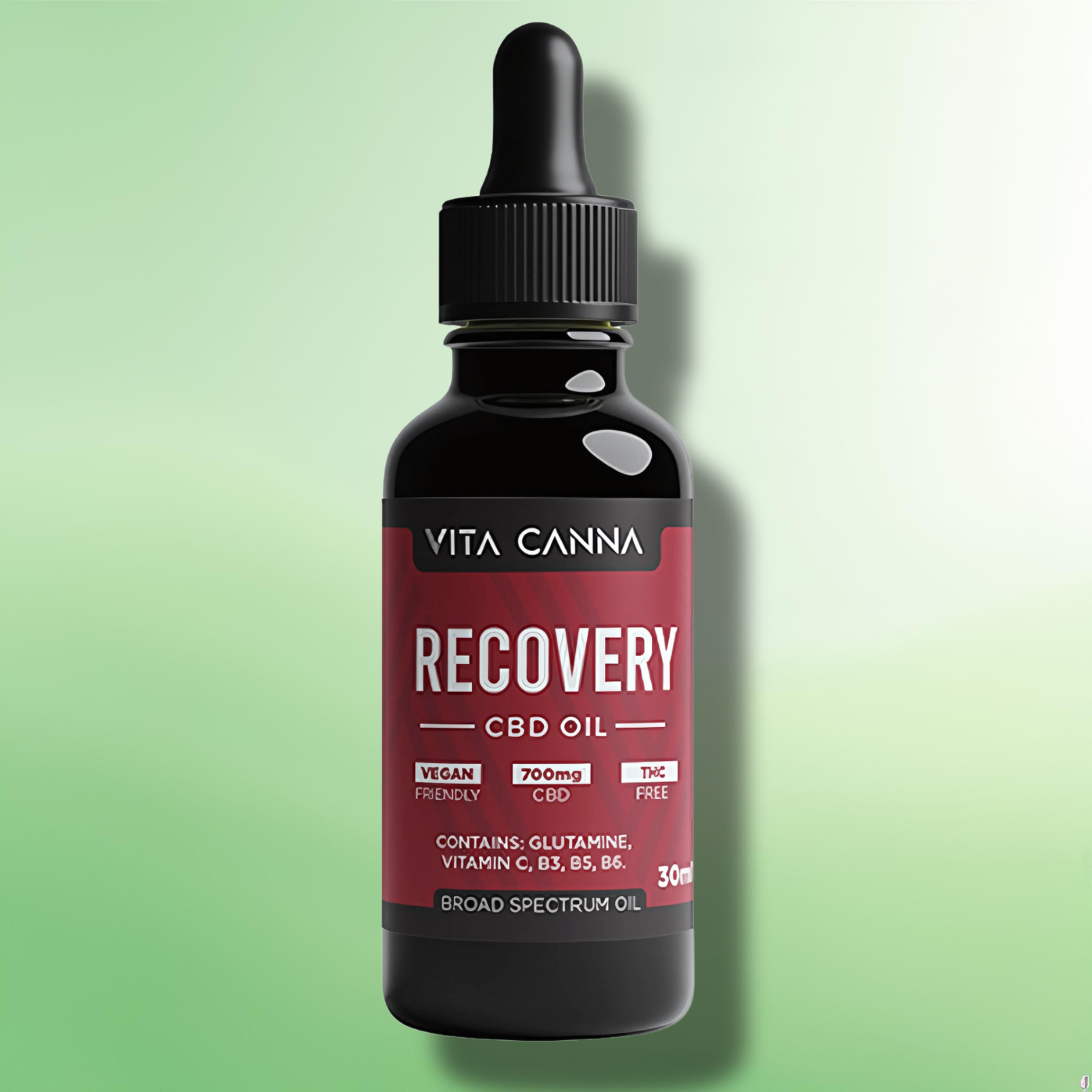 CBD Oil by Vita Canna - 700mg to 2800mg - Broad Spectrum C8 MCT Oil - 30ml