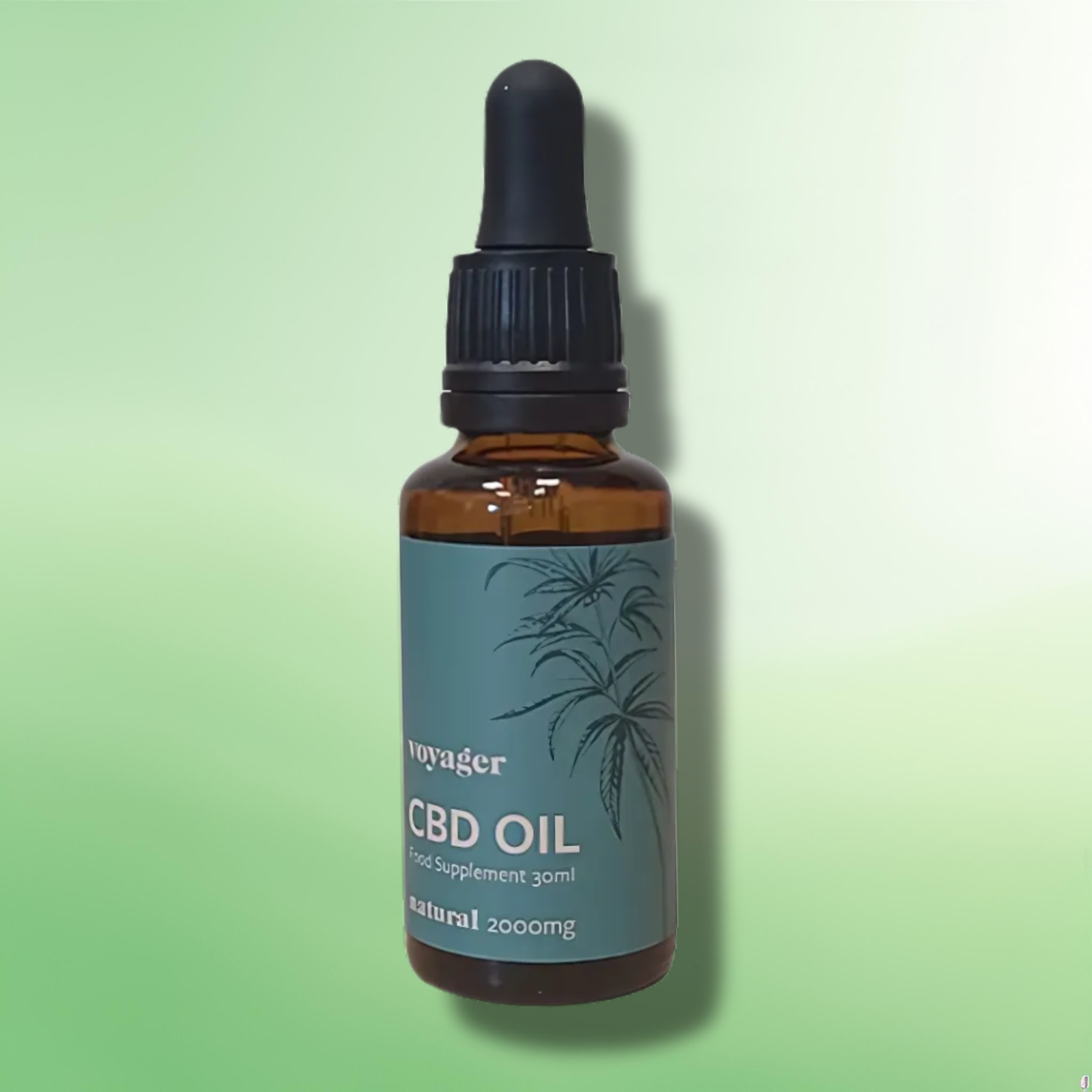CBD Oil by Voyager - 1000mg to 3000mg Pure & Carefully Extracted CBD - 30ml