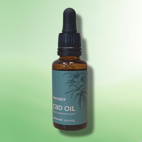 CBD Oil by Voyager - 1000mg to 3000mg Pure & Carefully Extracted CBD - 30ml