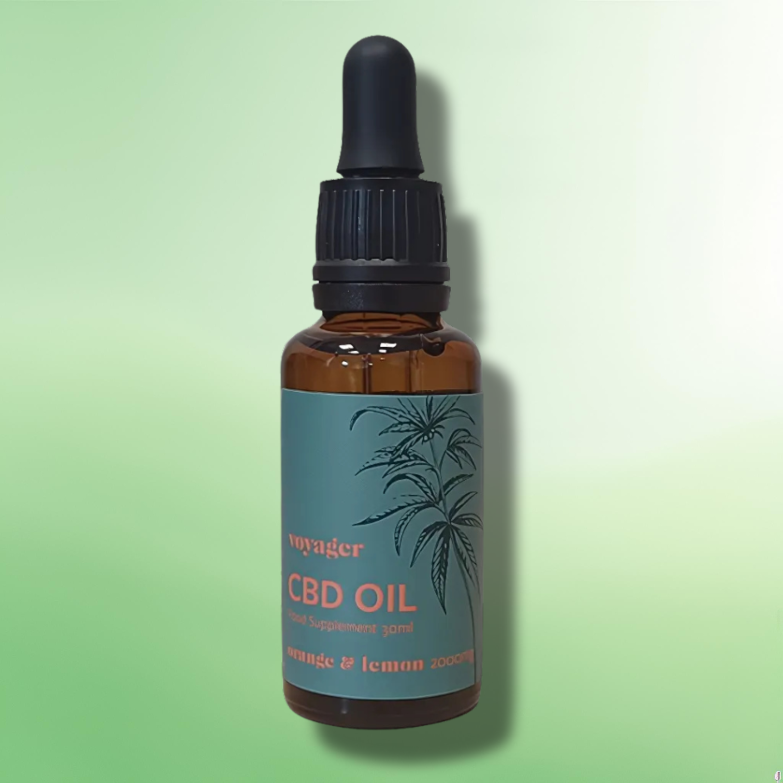 CBD Oil by Voyager - 1000mg to 3000mg Pure & Carefully Extracted CBD - 30ml