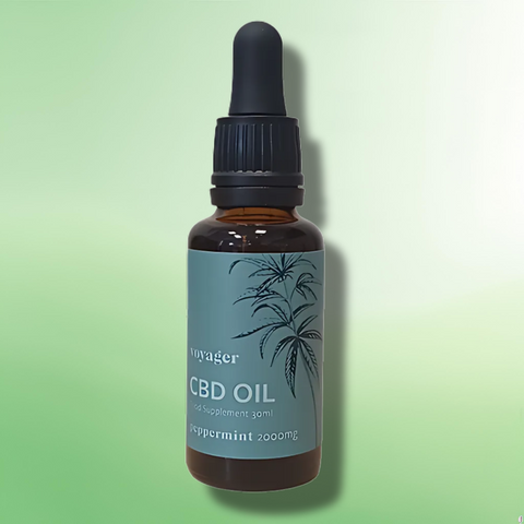 CBD Oil by Voyager - 1000mg to 3000mg Pure & Carefully Extracted CBD - 30ml
