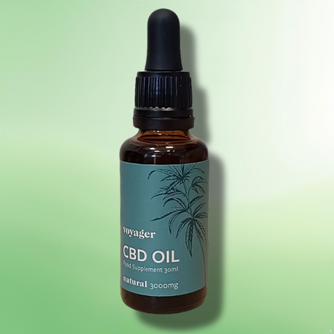 CBD Oil by Voyager - 1000mg to 3000mg Pure & Carefully Extracted CBD - 30ml