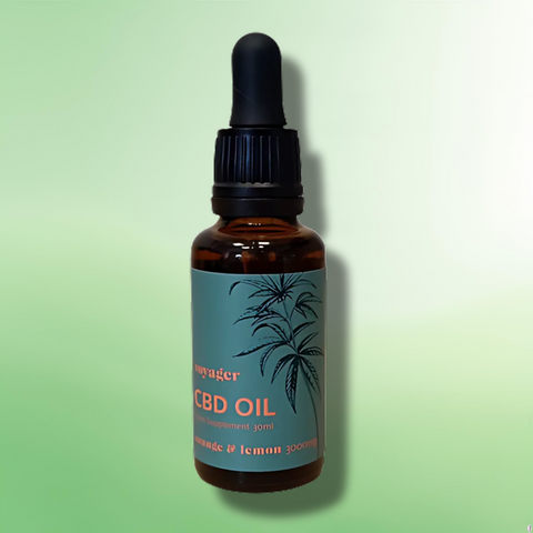 CBD Oil by Voyager - 1000mg to 3000mg Pure & Carefully Extracted CBD - 30ml