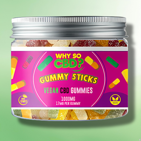 CBD Gummies by Why So CBD? 500mg - 6000mg Max Strength CBD!! - 11 Flavours