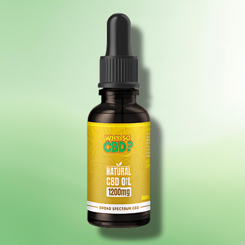 CBD Oil by Why So CBD? High Quality! 600mg - 4800mg CBD | 30/50ml