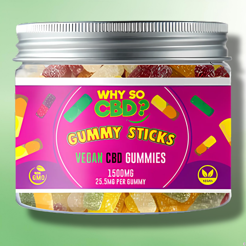 CBD Gummies by Why So CBD? 500mg - 6000mg Max Strength CBD!! - 11 Flavours