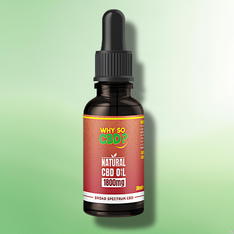 CBD Oil by Why So CBD? High Quality! 600mg - 4800mg CBD | 30/50ml