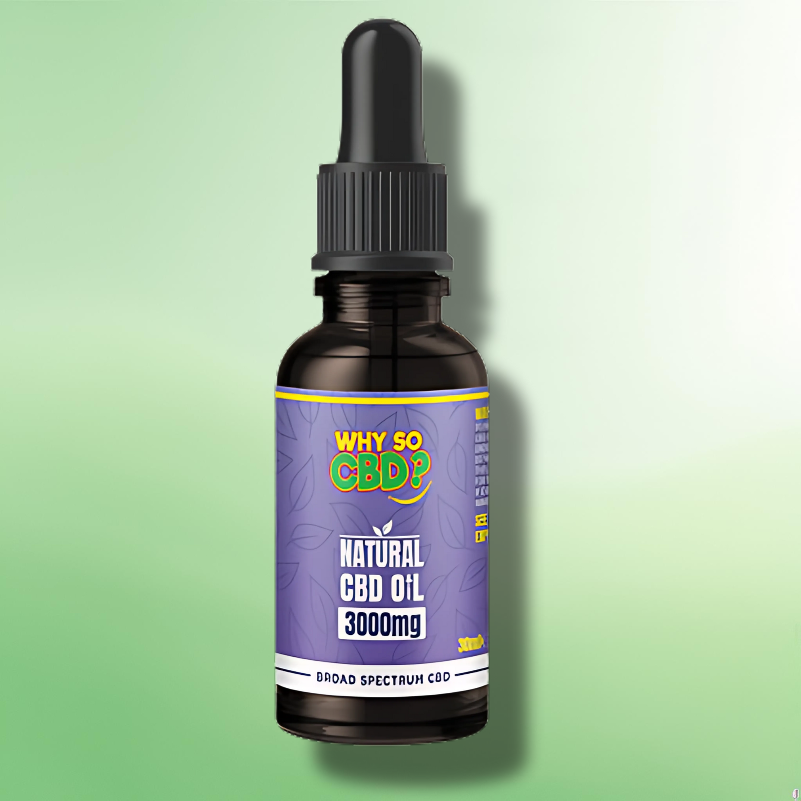 CBD Oil by Why So CBD? High Quality! 600mg - 4800mg CBD | 30/50ml