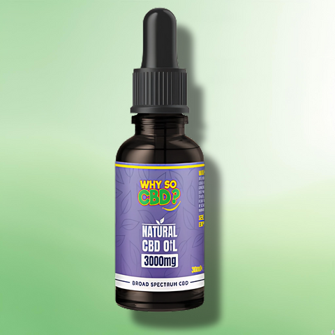 CBD Oil by Why So CBD? High Quality! 600mg - 4800mg CBD | 30/50ml