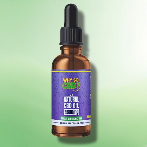 CBD Oil by Why So CBD? High Quality! 600mg - 4800mg CBD | 30/50ml