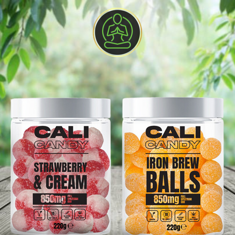 CALI CANDY 850mg Max Strength CBD Edible Vegan Sweets - 10 Flavours