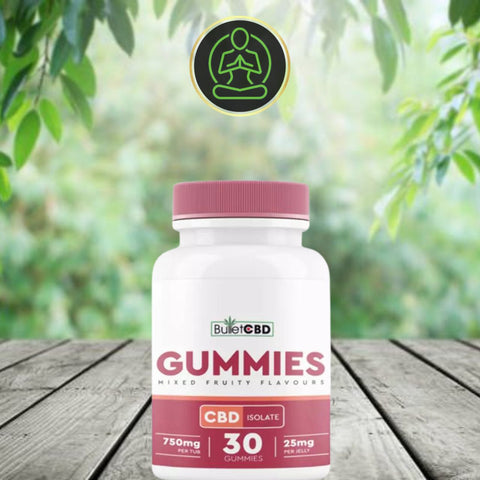 Bullet CBD 750mg CBD Isolate Gummies - 30 Pieces