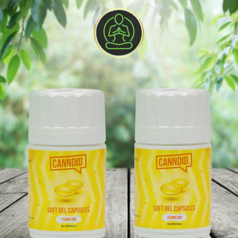 Canndid 750mg- 1250mg CBD Capsules