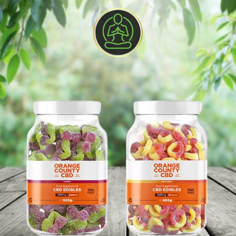 Orange County CBD 3200mg Gummies - CBD Edibles - Variety Of Flavours