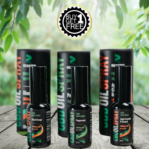 Reakiro 1000mg Full-Spectrum CBD Spray 30ml (BUY 1 GET 1 FREE)