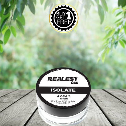 Realest CBD 4000mg CBD Isolate (BUY 1 GET 1 FREE)