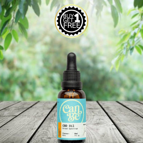 CanBe 500mg - 1500mg CBD Broad Spectrum Oil - 30ml (BUY 1 GET 1 FREE)