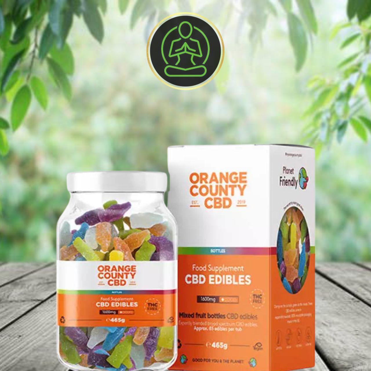 Orange County CBD 1600mg Gummies - CBD Edibles - Variety Of Flavours