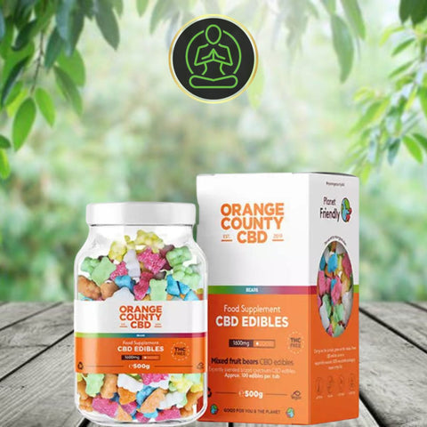 Orange County CBD 1600mg Gummies - CBD Edibles - Variety Of Flavours