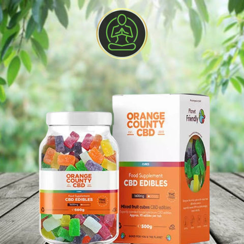 Orange County CBD 1600mg Gummies - CBD Edibles - Variety Of Flavours