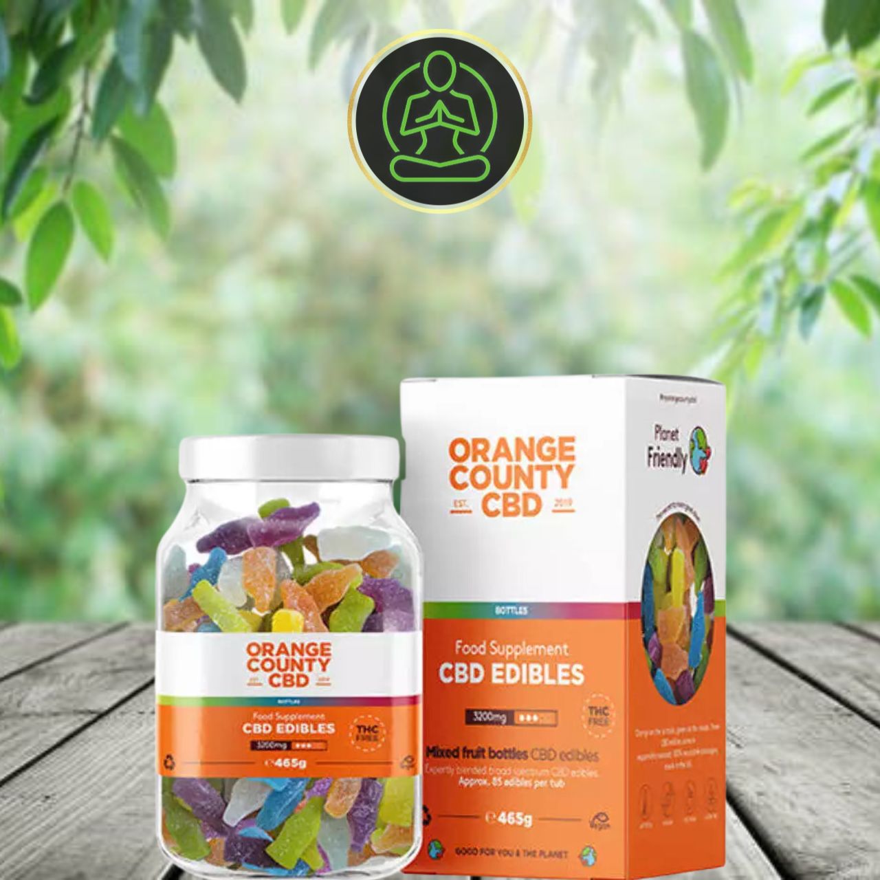 Orange County CBD 3200mg Gummies - CBD Edibles - Variety Of Flavours