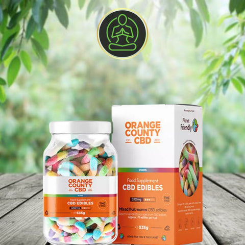 Orange County CBD 3200mg Gummies - CBD Edibles - Variety Of Flavours