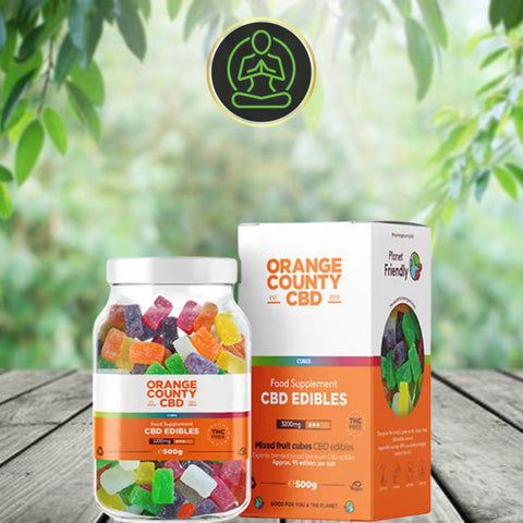 Orange County CBD 3200mg Gummies - CBD Edibles - Variety Of Flavours