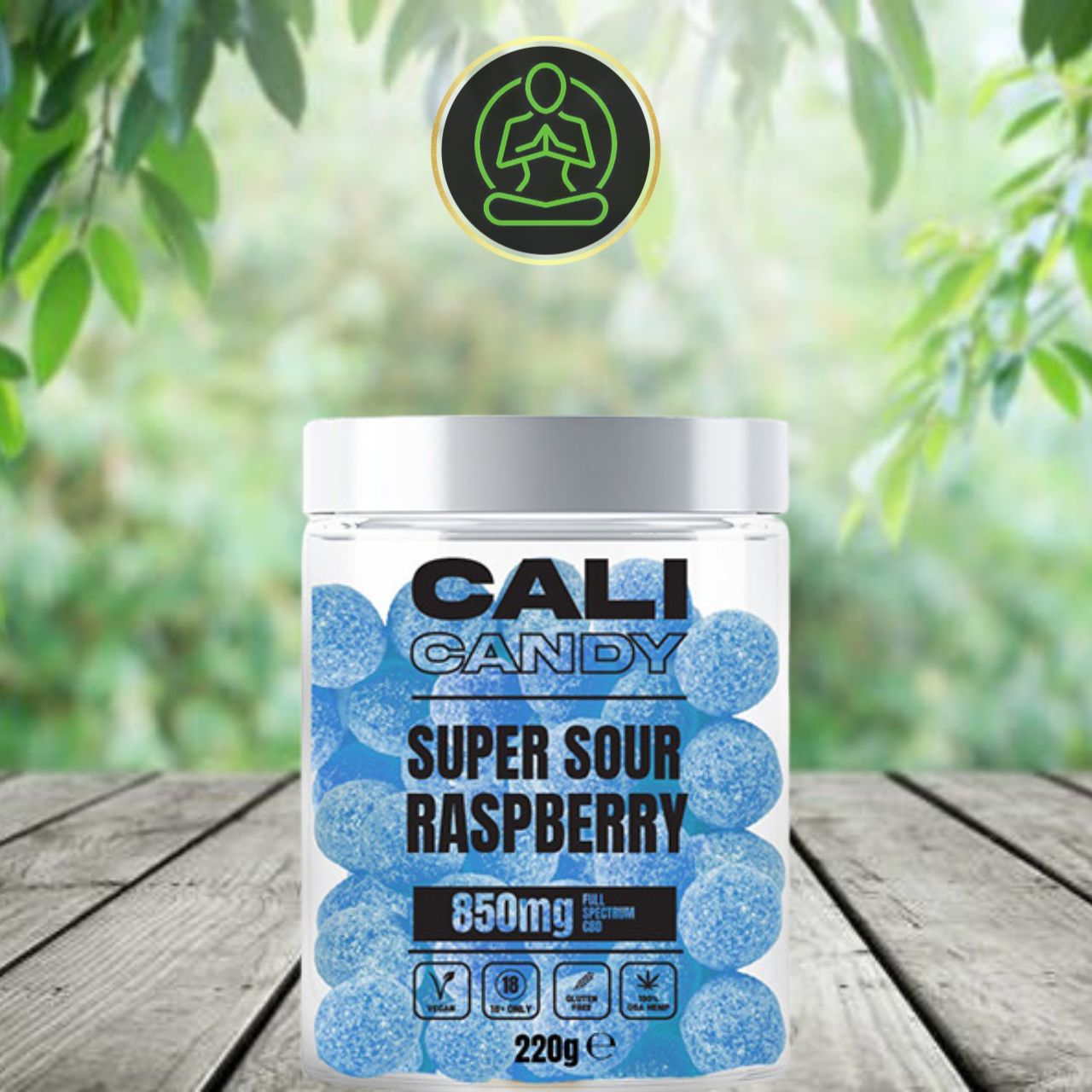 CALI CANDY 850mg Max Strength CBD Edible Vegan Sweets - 10 Flavours