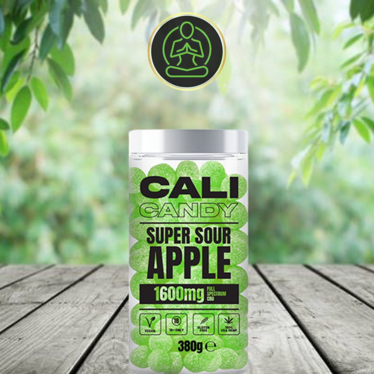 CALI CANDY 1600mg Max Strength CBD Edible Vegan Sweets - 10 Flavours