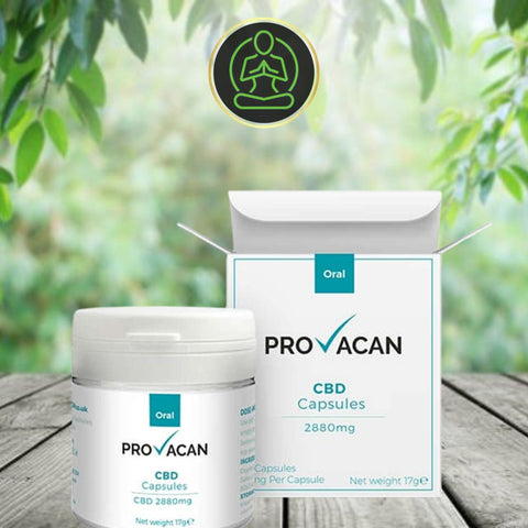 Provacan 720mg - 2880mg CBD Oral Capsules - 30 Caps