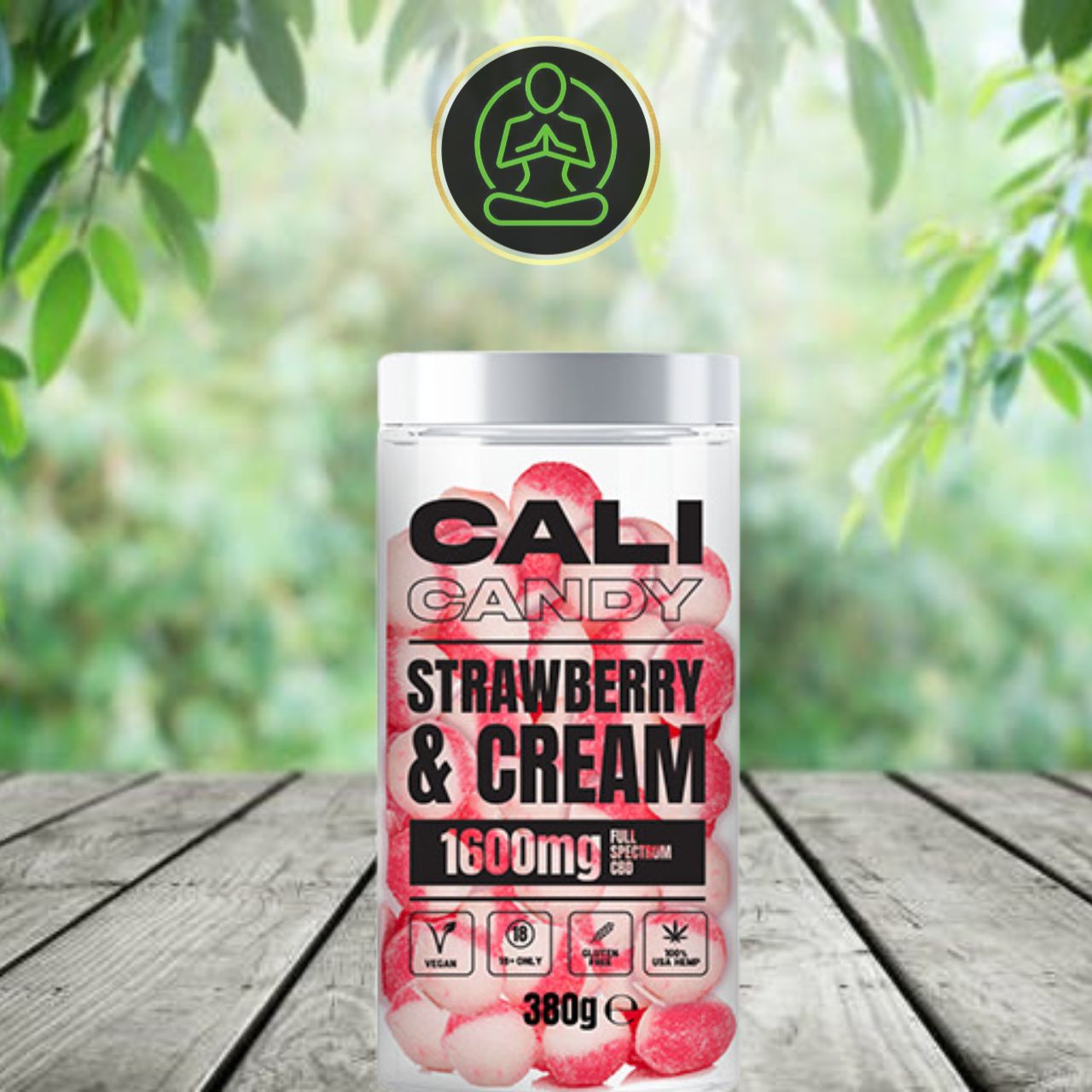 CALI CANDY 1600mg Max Strength CBD Edible Vegan Sweets - 10 Flavours