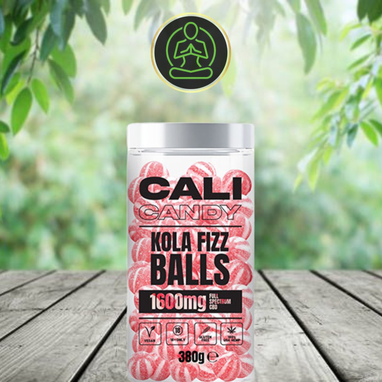 CALI CANDY 1600mg Max Strength CBD Edible Vegan Sweets - 10 Flavours