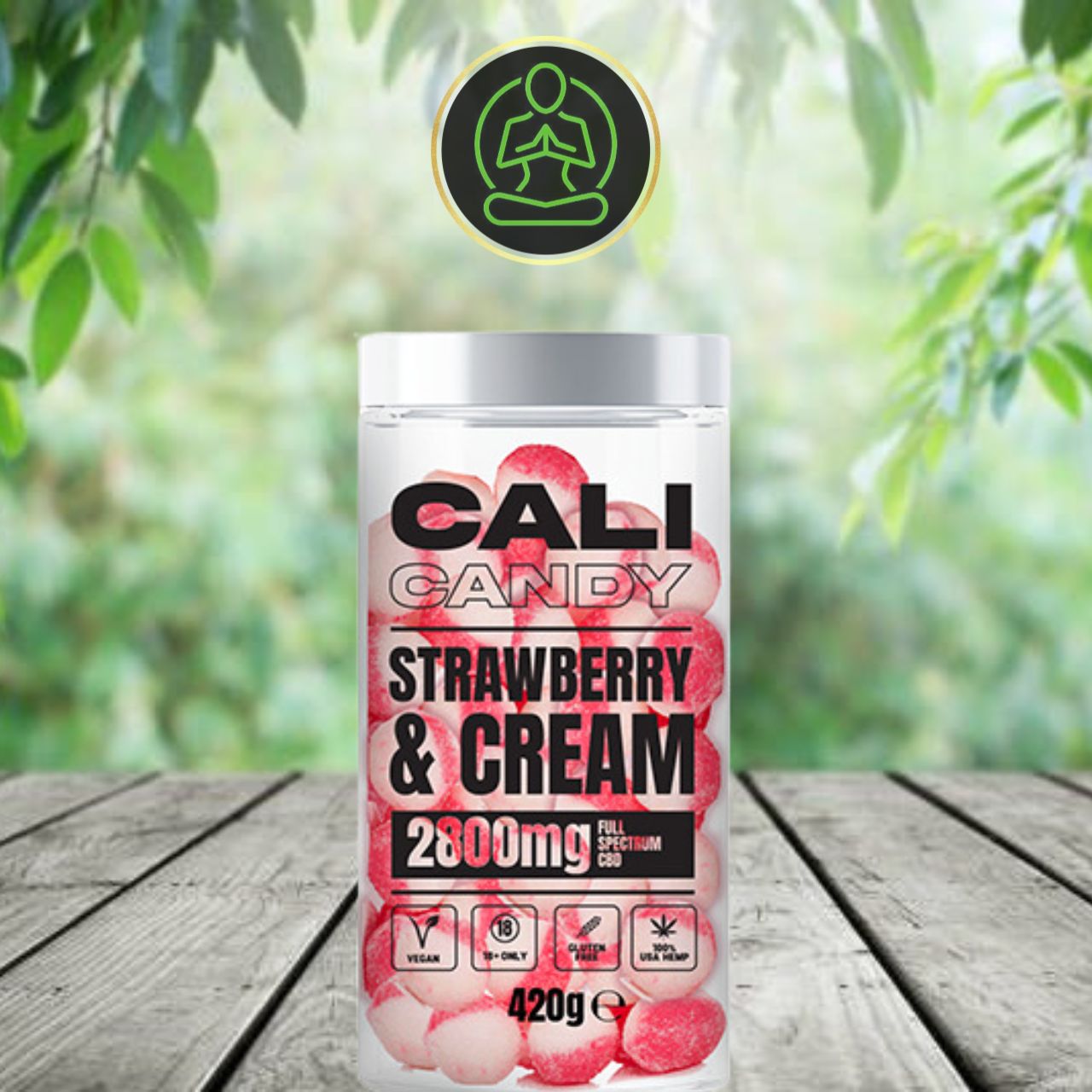 CALI CANDY 2800mg Max Strength CBD Edible Vegan Sweets - 10 Flavours