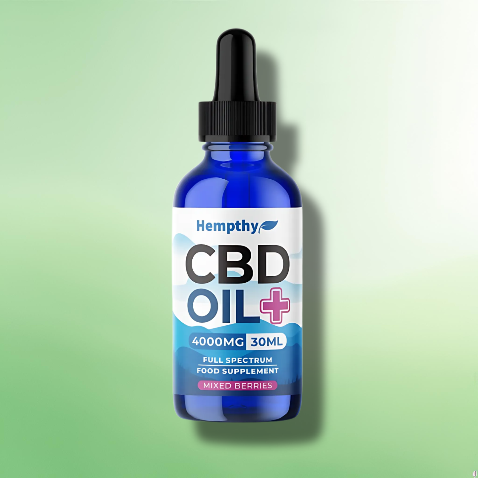 Full Spectrum CBD Oils by Hempthy 500mg - 4000mg - Natural/Mixed Berries - 30ml