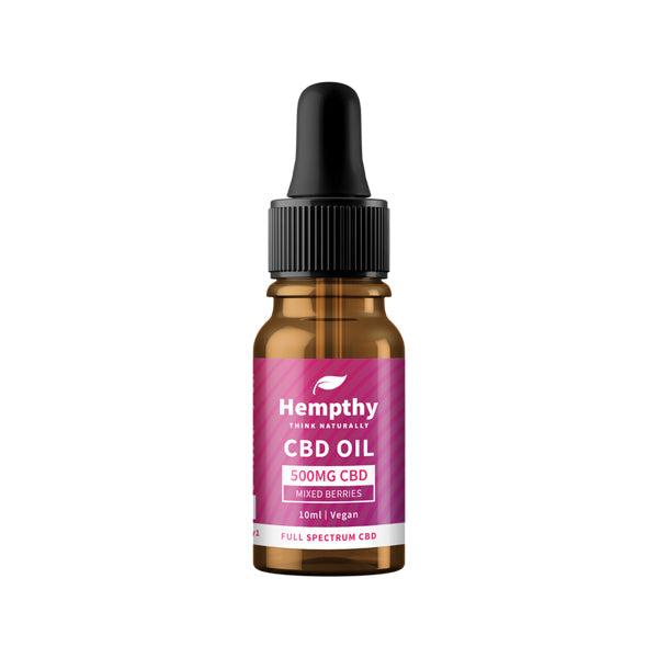 Hempthy 500mg - 4000mg CBD Oil Full Spectrum - 10ml