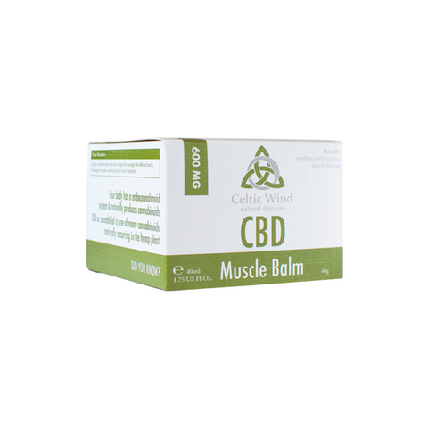 Celtic Wind Crops 600mg CBD Muscle Balm - 40ml (BUY 1 GET 1 FREE)