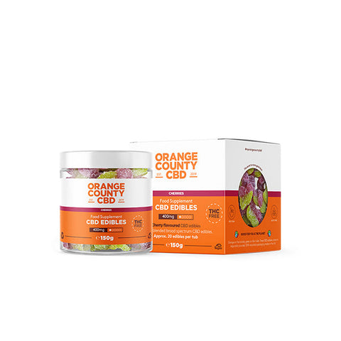 Orange County CBD 400mg Gummies - CBD Edibles - Variety Of Flavours