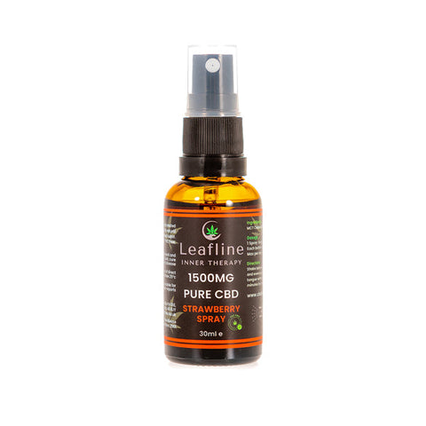 CBD Leafline 1500mg - 2500mg CBD MCT Oil Spray - 30ml