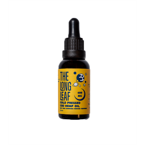 The Long Leaf 600mg - 1200mg Day Cold Pressed Oil 30ml