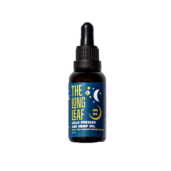 The Long Leaf 600mg -1200mg Night Cold Pressed Oil 30ml